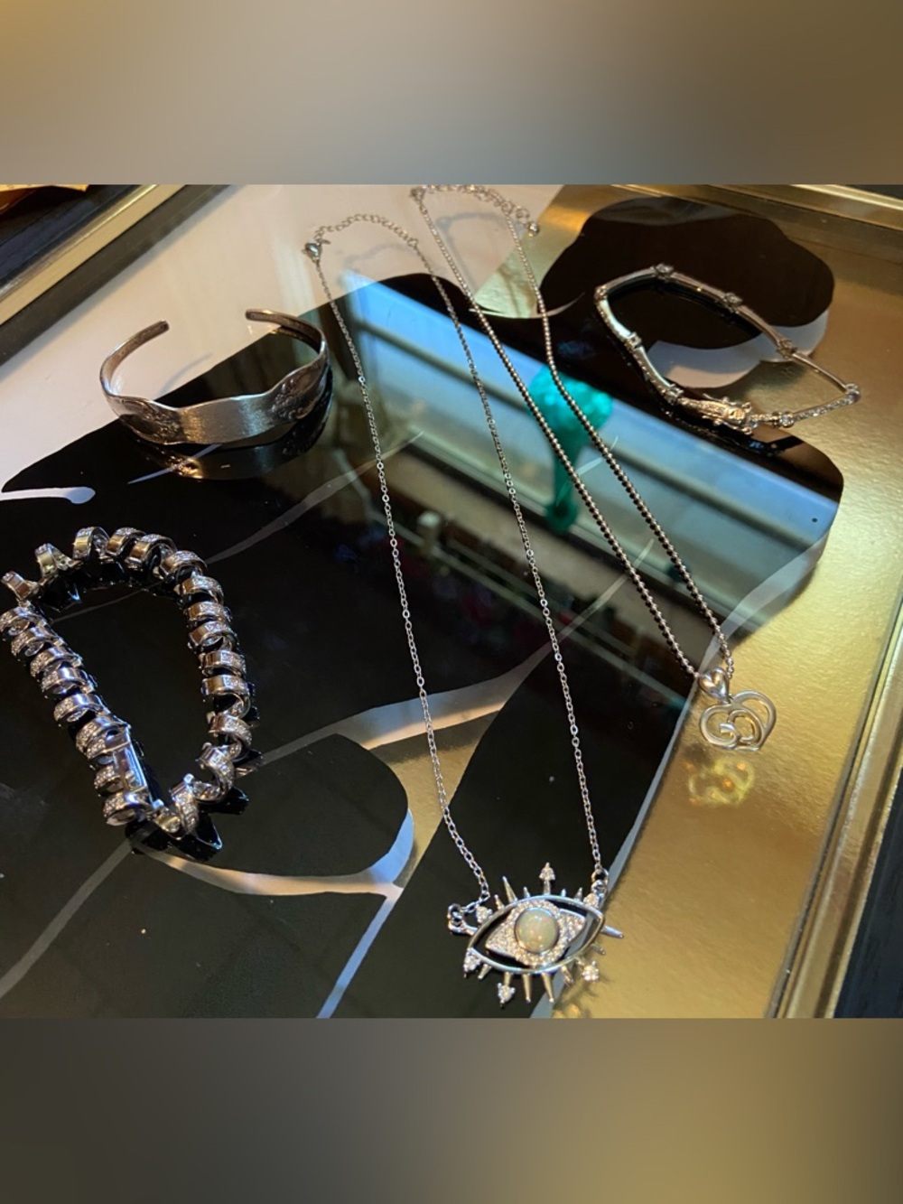 Silver Jewelry Lot- Some Silver-Some Stainless Steel